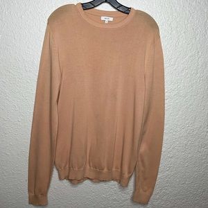Mens salmon dress sweater